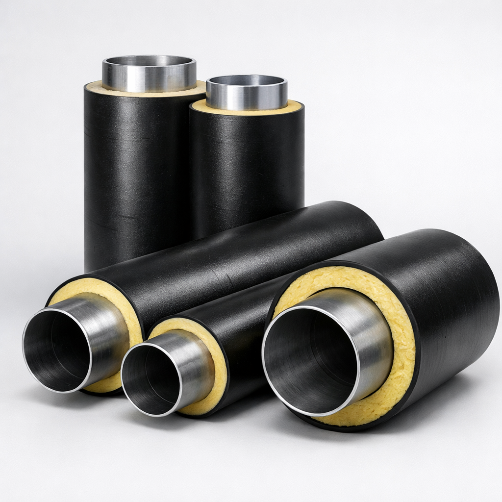 Трубы в ВУС изоляции